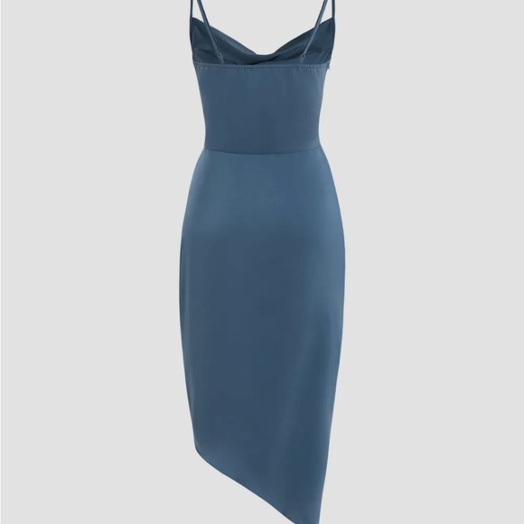 Blue midi dress - Picture 5 of 5